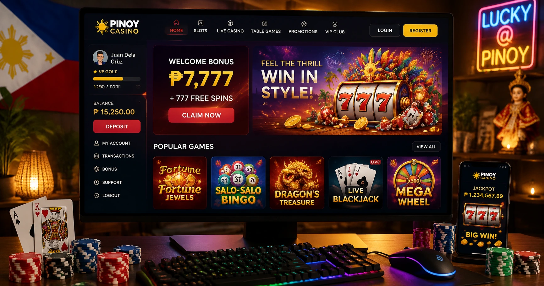 Overview of ibeth.ph casino - image 1 Overview of ibeth.ph casino - image 1